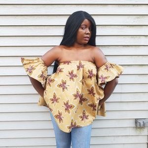 African Print Top